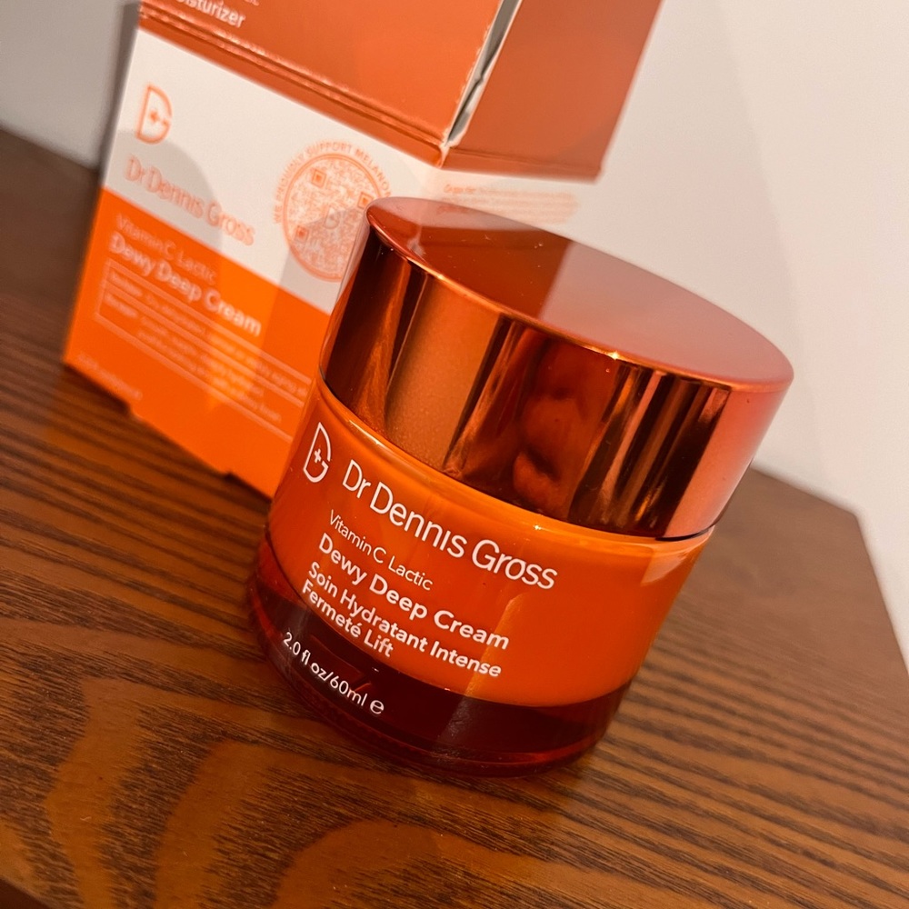 NEW Dr Dennis Gross Vitamin C Lactic Dewy Deep Cream